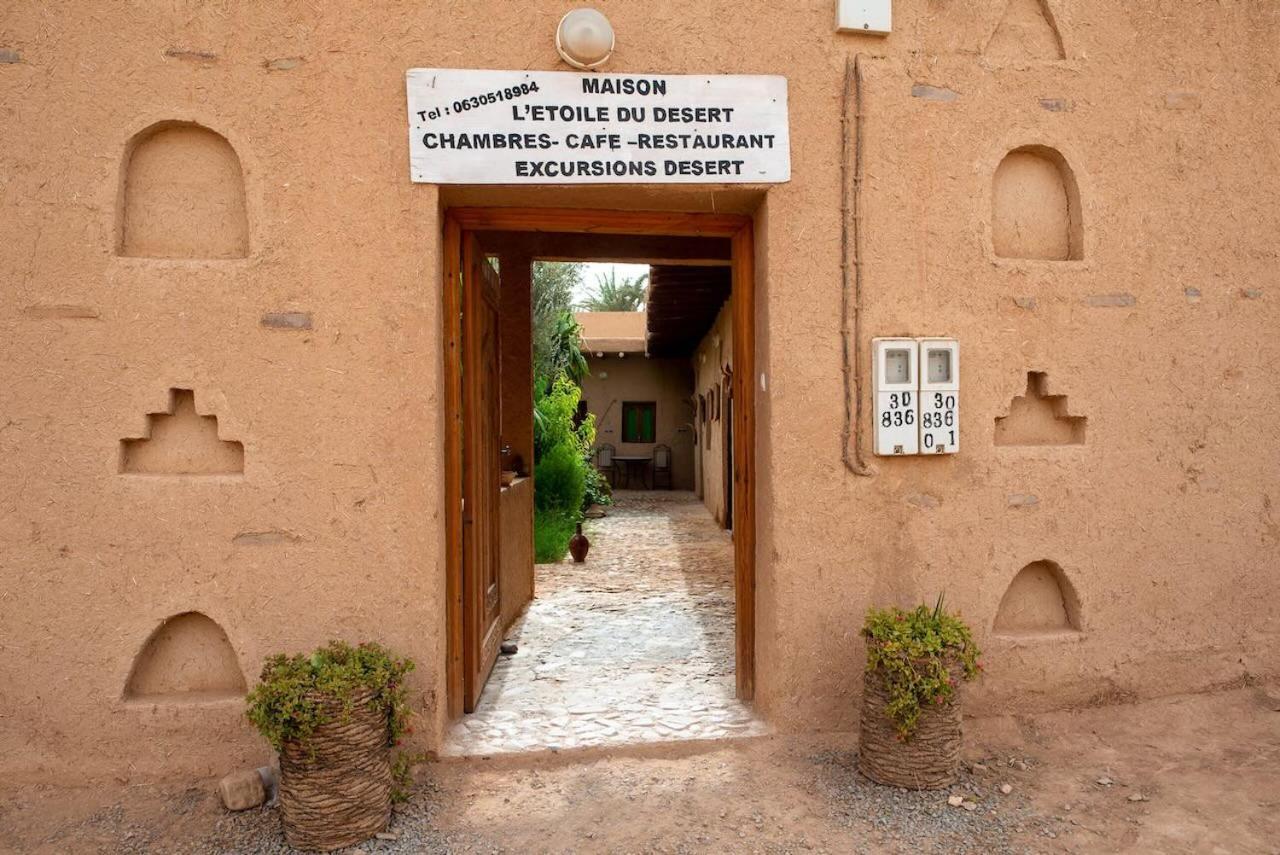 Bed and Breakfast Maison Etoile Du Desert Aït Boukha Exteriér fotografie